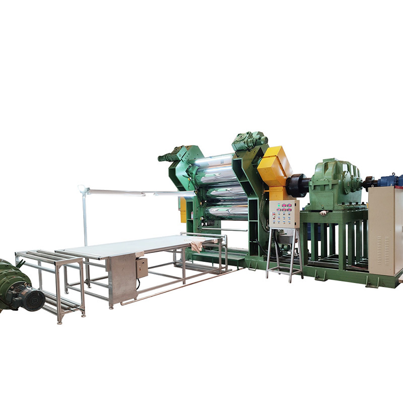 3 Rolls Purgamentum Calender Machina