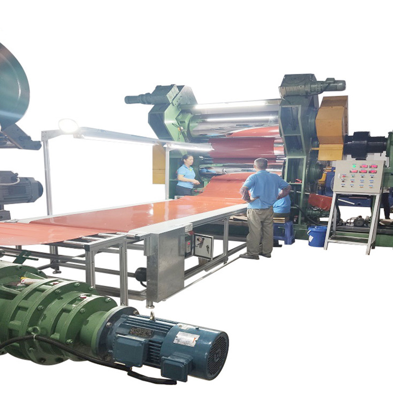 3 Rolls Purgamentum Calender Machina